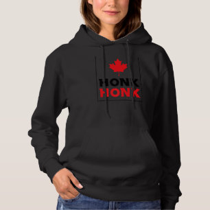 Pull À Capuche Honk Chariot Canadien Règle Canada Drôle Vint
