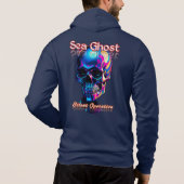 Pull À Capuche Hoodie à fermeture éclair pour hommes Bella+Canvas (Dos)