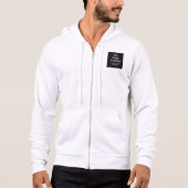 Pull À Capuche Hoodie avec fermeture à glissière (Devant)