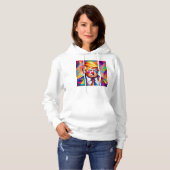 Pull À Capuche Hoodie Donald Trump (Devant entier)