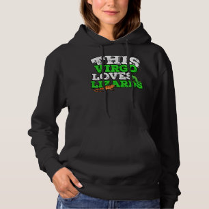 Pull À Capuche Horoscope SIGNE Zodiaque Virgo Loisirs Lizards
