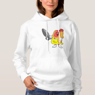 Pull À Capuche Hotdog comme coiffeur avec ciseaux