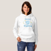 Pull À Capuche Hygiéniste dentaire (Devant entier)