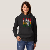 Pull À Capuche I Am Black History Month African American Pride (Devant entier)