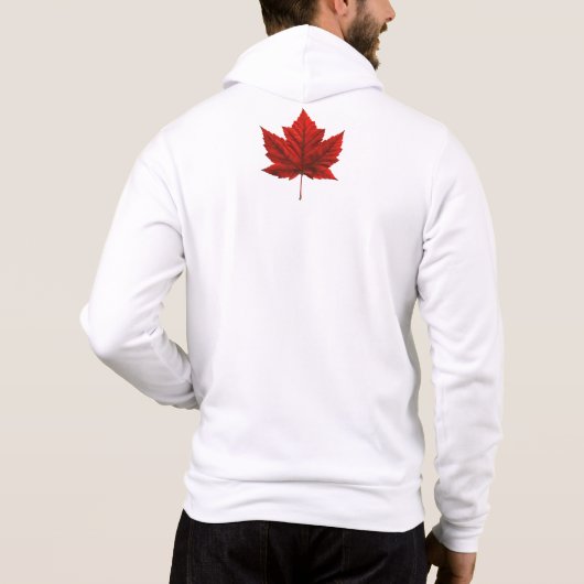 Pull À Capuche I Love Canada Jacket Homme's Canada Track Jacket (Dos)