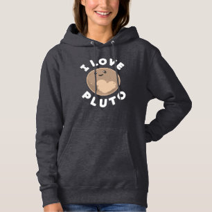 Pull À Capuche I Love pluton