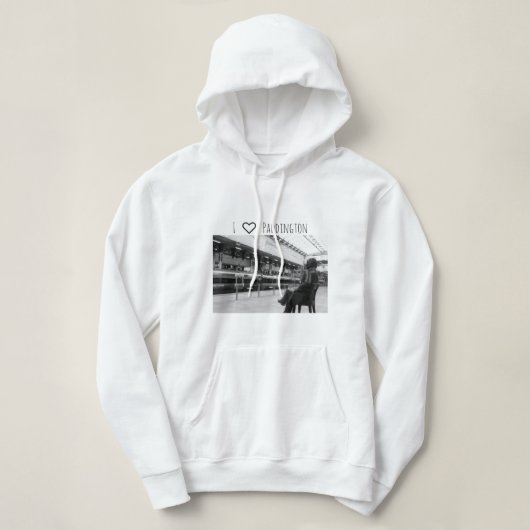 PULL À CAPUCHE I ♡ PADDINGTON (Design devant)