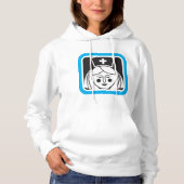 Pull À Capuche Icône d'infirmière (Devant)