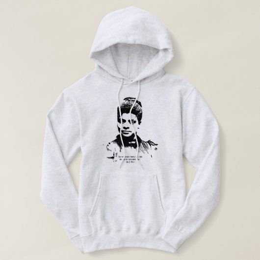 Pull À Capuche Ida B Wells Light Light Truth Cote (Design devant)