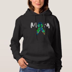 Pull À Capuche Idée cadeau pour les femmes - Autism Mom Shirt. S