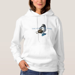 Pull À Capuche Idiot aux pieds bleu Galapagos