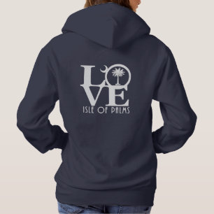 Pull À Capuche Île d'AMOUR des paumes
