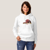 Pull À Capuche Illustration de jambon (Devant entier)