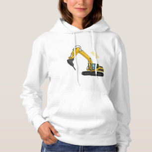 Pull À Capuche Illustration de la pelle de rupture