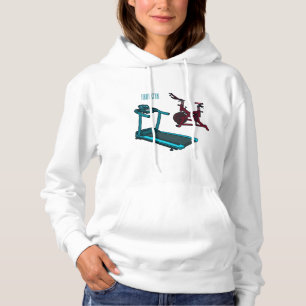 Pull À Capuche Illustration du tapis roulant et de la bande dessi