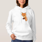 PULL À CAPUCHE ILLUSTRATION FOX (Devant)