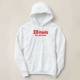Pull À Capuche "#iLoveIllinoisan " Conception sympa. Acheter main