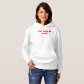 Pull À Capuche "#iLoveLA" Joli design. Acheter maintenant (Devant entier)