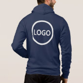 Pull À Capuche Image personnalisée Votre logo professionnel Perso (Dos)