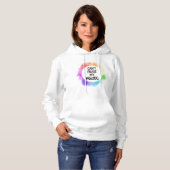 Pull À Capuche Impossible d'effacer ma fierté (Devant entier)