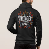 Pull À Capuche Inarrêtable : Conception de gymnastique motivante (Dos)