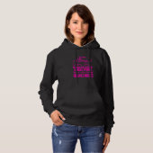 Pull À Capuche Infirmière hospitalière autorisée pour femmes 2 (Devant entier)