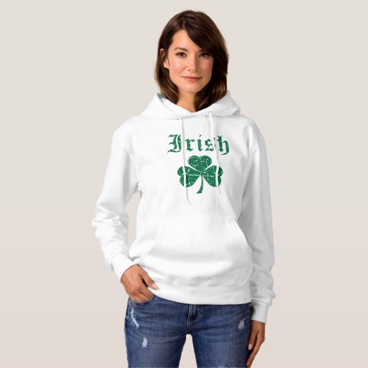 Pull À Capuche Irlandais (Devant entier)