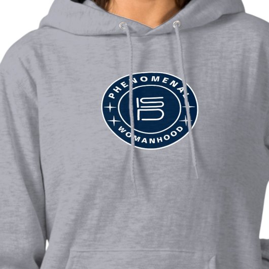 Pull À Capuche ISD Féminité Phénoménale Femme Basique