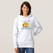 Pull À Capuche J'adore le mardi taco (Devant entier)
