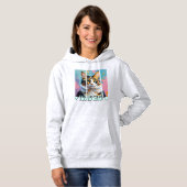Pull À Capuche J'adore les chats ! (Devant entier)