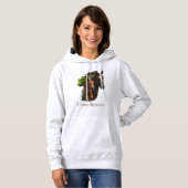 Pull À Capuche J'adore les chevaux (Devant entier)