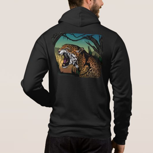 Pull À Capuche Jaguar (Dos)