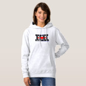 Pull À Capuche ♊  J'Aime Gemini-Best Zodiac Panneau Fleece Fab (Devant entier)