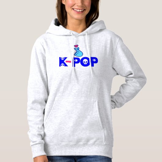 Pull À Capuche ♪ ♥ J'aime KPop Fabulous American Apparel Fleece (Devant)