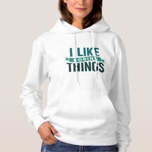 Pull À Capuche J'Aime Les Choses Ennuyeux
