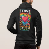 Pull À Capuche J'Aime Mon Brouillard (Dos)