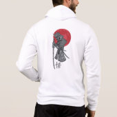 Pull À Capuche Japanese samurai fighter (Dos)