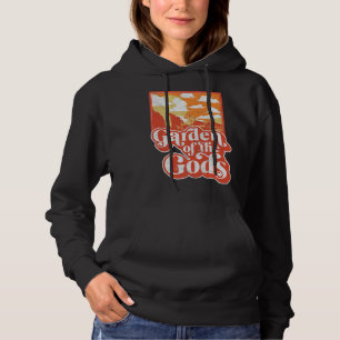 Pull À Capuche Jardin des Dieux Colorado Vintage 80s Escalade G