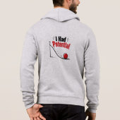 Pull À Capuche J'avais de l'humour de physique potentiel (Dos)