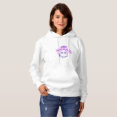 Pull À Capuche Je Choisis Violence Ghost Funny Sketch (Devant entier)