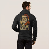 Pull À Capuche Je n'offre que des actifs™ Crypto Blockchain Père (Dos entier)
