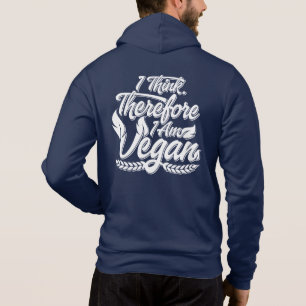 Pull À Capuche Je Pense Que Je Suis Vegan.