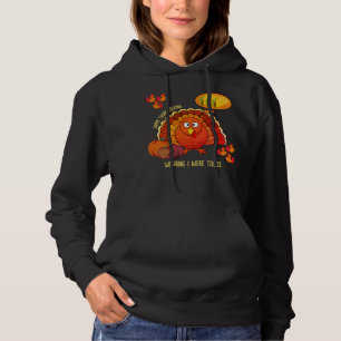 Pull À Capuche Je souhaite être des tacos dinde JOYEUX THANKSGIVI