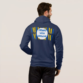 Pull À Capuche Je suis avec l'Ukraine