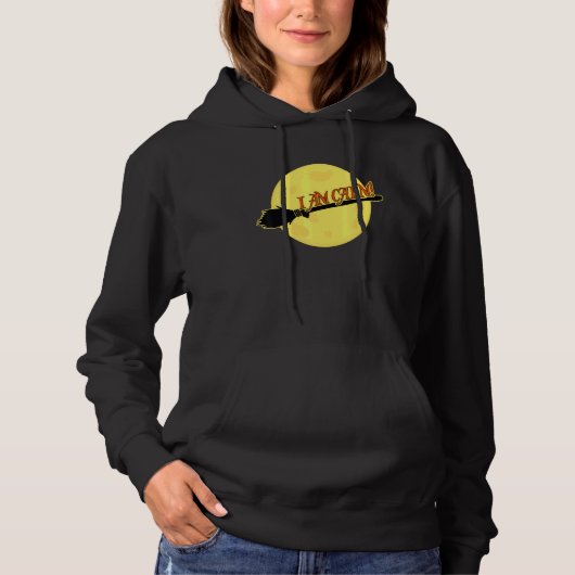 Pull À Capuche Je Suis Calme (Devant)