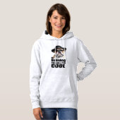 Pull À Capuche Je suis Cool Bulldog (Devant entier)