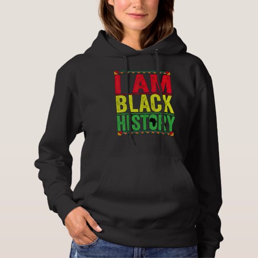 Pull À Capuche Je Suis Formidable Histoire Noire Histoire Mois No (Devant)