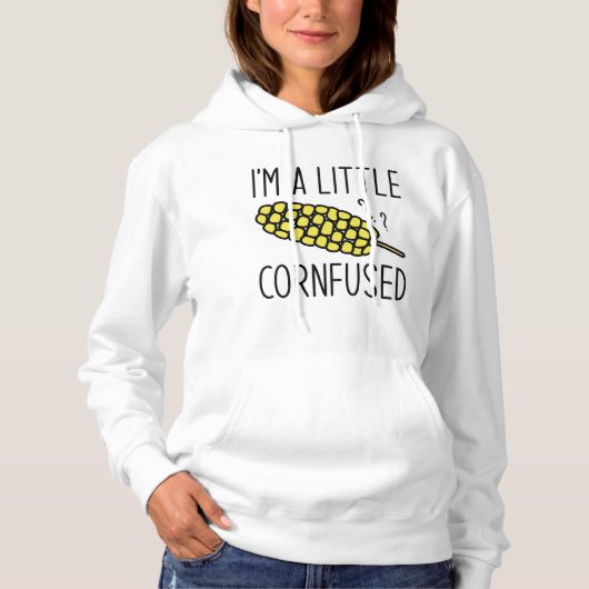 Pull À Capuche Je suis un petit Cornfused (Devant)