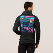 Pull À Capuche Je veux vous servir – Design de cœur mignon pour h (Dos entier)