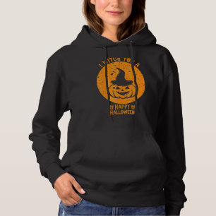 Pull À Capuche Je Vous Suis Un Citrouille Effrayant D'Halloween H